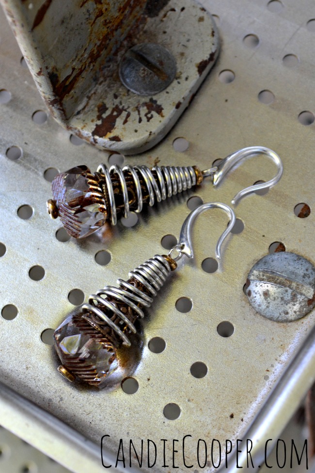 How to make coiled bead cones on Candie Cooper's blog