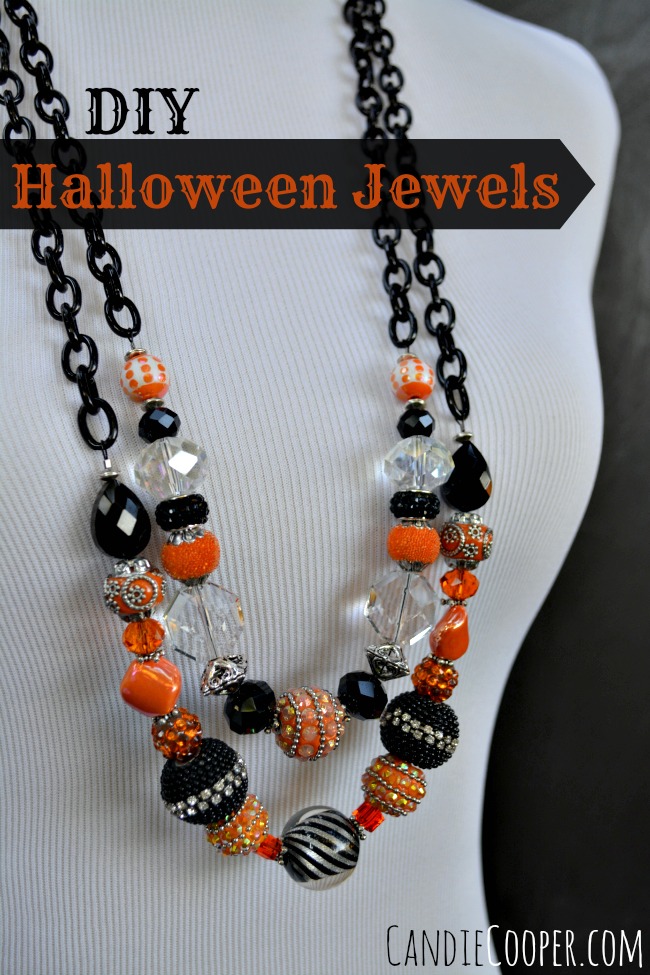 DIY Jewelry Making  Halloween Style on Candie Cooper's blog