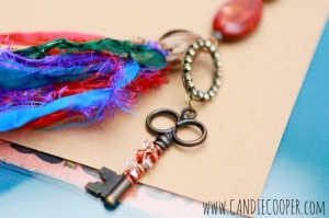 DIY Recycled Silk Necklace