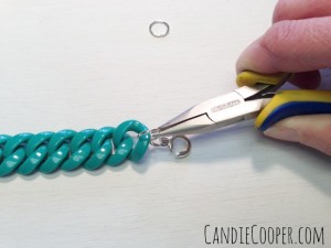 Jewelry Making Resin Chain and Bead Necklace Tutorial