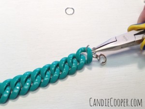 Jewelry Making Resin Chain and Bead Necklace Tutorial