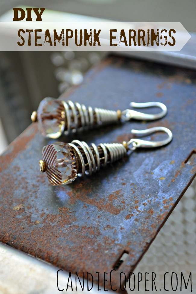 How to Make Steampunk Jewelry  Earring tutorial with Beadalon's Conetastic Tool
