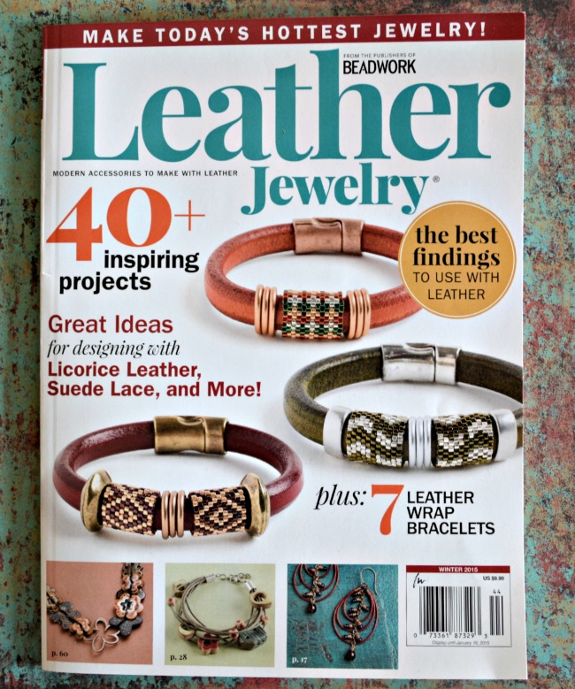 How to Make Leather Jewelry from Interweave Press