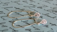 Make Sparkly Earrings with Stone Sett