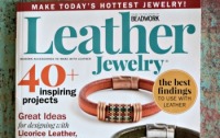 Featured in Leather Jewelry Magazine