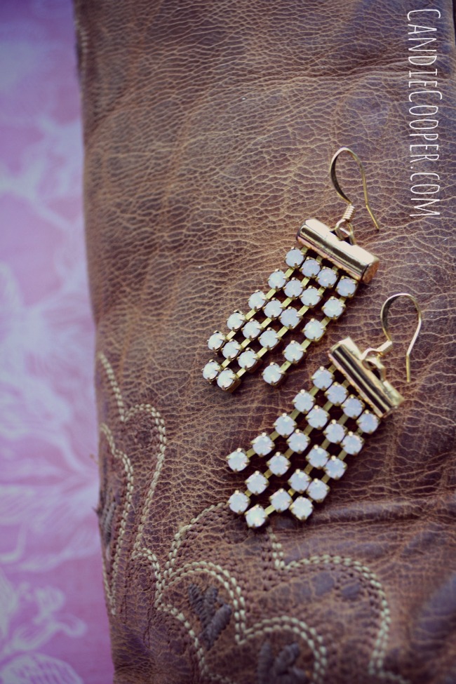 DIY Earrings from @candiecooper