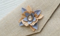How to Form Leather Flowers