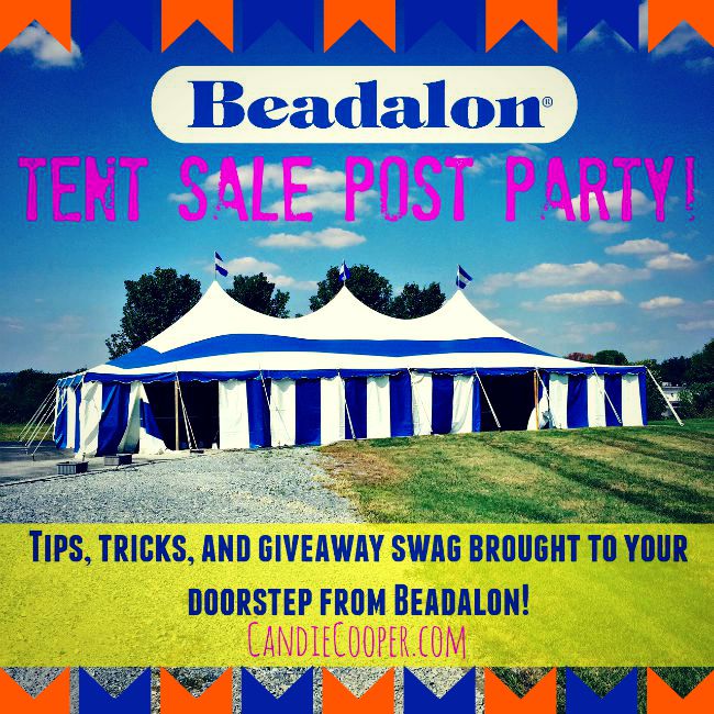 Beadalon Tent Sale Post Party