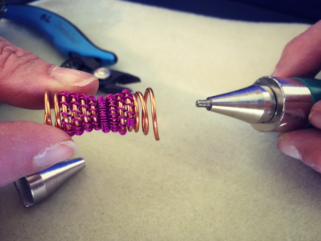 Wire working for jewelry makers - Inverted Conetastic Tool to make beads