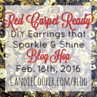 Red Carpet Ready–A Blog Hop Featuring FAB DIY Earrings
