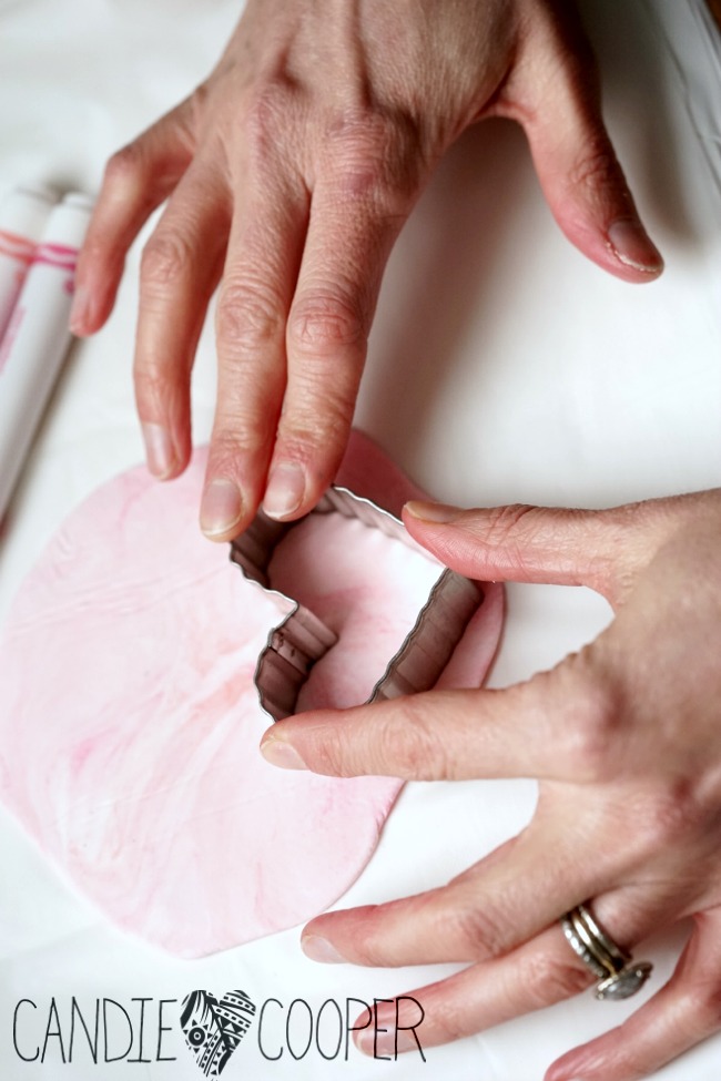 Valentines Craft Idea with Air DryHearty Clay-making heart pendants