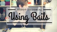 Using Bails in your Jewelery
