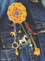 Boho Jacket Pin – DIY Jewelry