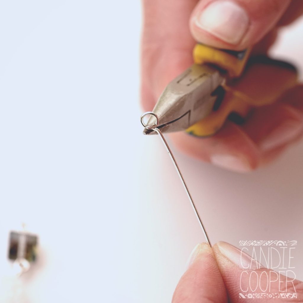 Making An Eye Pin for Jewelry Straightening Your Loop